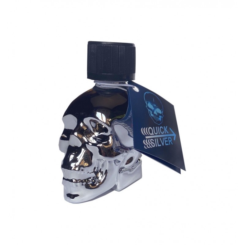 Pack of 3 Skull Quick Silver Poppers 24 ml