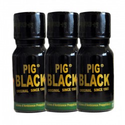 Pack of 3 Pig Black Poppers 15 ml