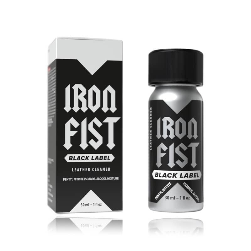 Iron Fist Black Label Poppers Pack 30ml