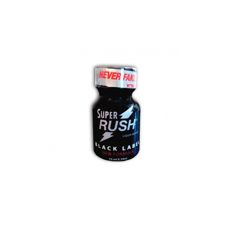 Pack of 3 Super Rush Black Label Poppers 10 ml