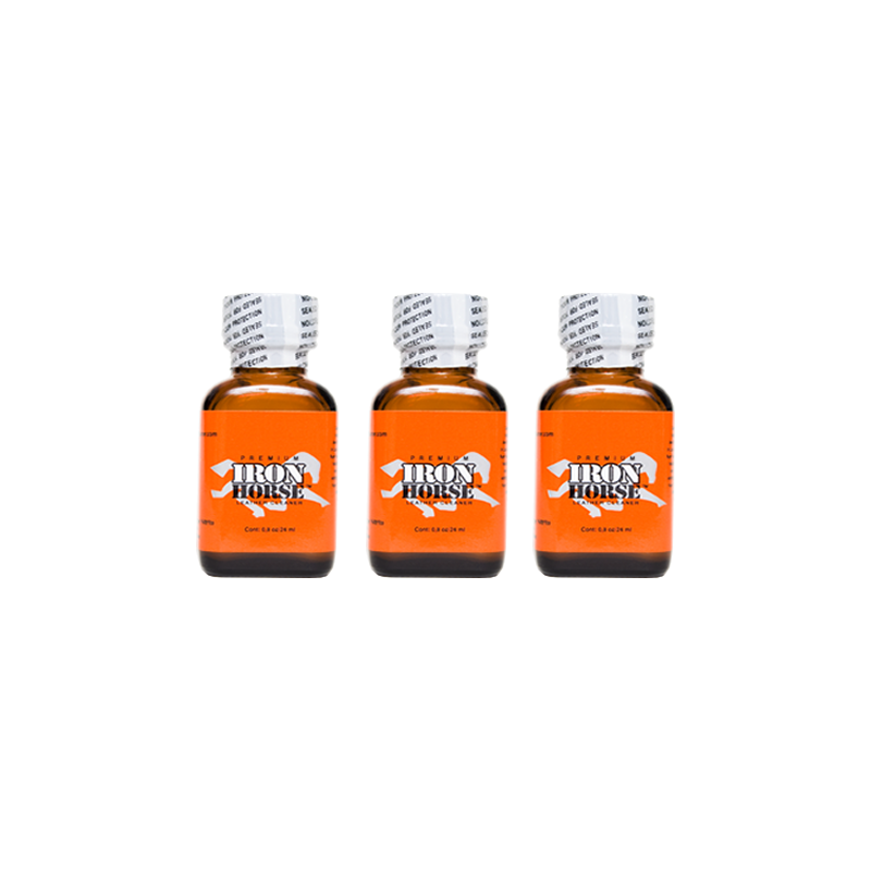 Pack of 3 Iron Horse Poppers 24 ml