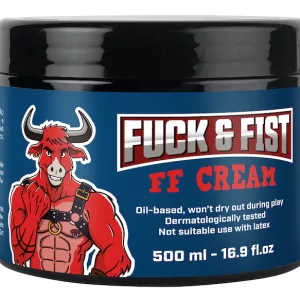 Crème à Fist Fuck & Fist 500ml – Lubrifiant anal naturel sans silicone, usage fisting longue durée
