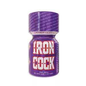 Flacon de Poppers Iron Cock 10ml - Formule au nitrite de propyle pour sensations fortes