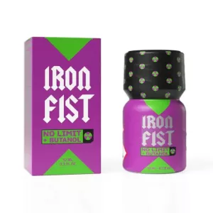 Poppers Iron Fist No Limit 10ml au nitrite de pentyle et butanol – flacon poppers ultra puissant