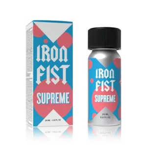 Flacon de poppers Iron Fist Supreme 24ml au nitrite de pentyle