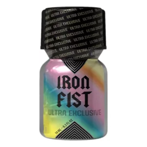 Flacon de poppers Iron Fist Ultra Exclusive 10ml au nitrite d'amyle