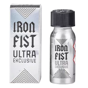 Flacon de poppers Iron Fist Ultra Exclusive 24ml au nitrite d'amyle